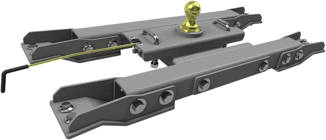 B&W Trailer Hitches Turnoverball Gooseneck Hitch - GNRK1020 - Compatible with 2020-2026 Chevrolet/GMC 2500 & 3500 Trucks