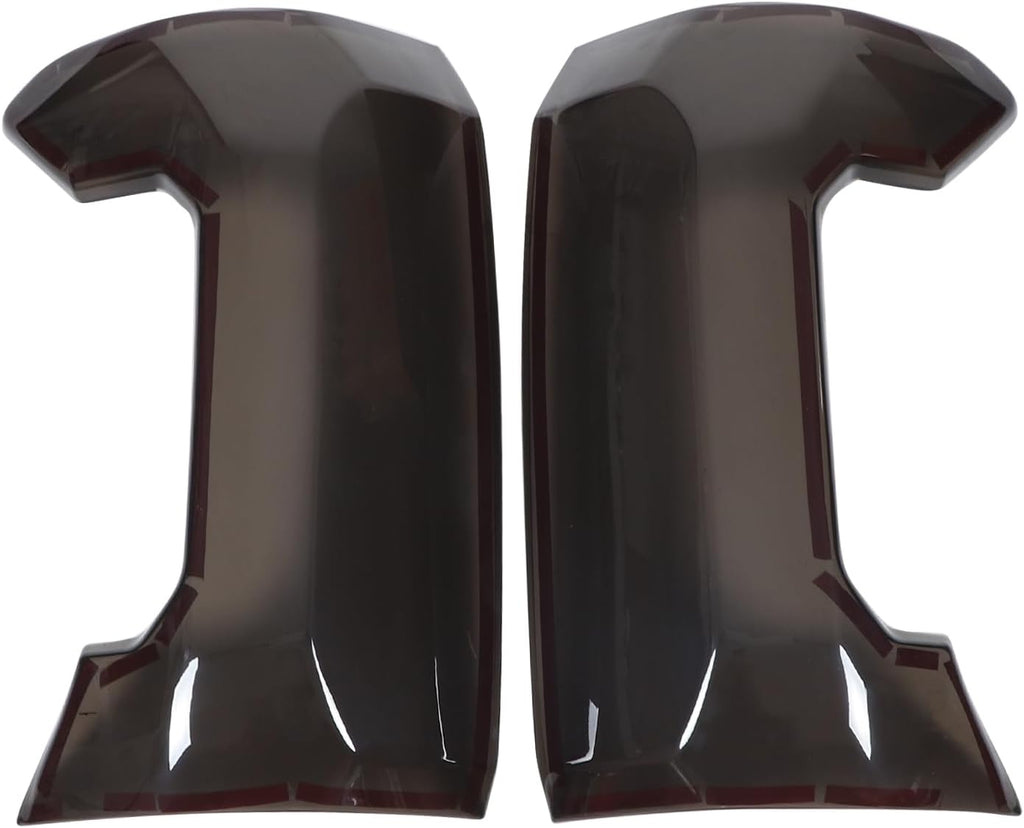 Aunginsy Tail Light Lamp Cover Compatible with Toyota Tacoma 2024-2026, Rear Taillight Lamp Cover Shell Shade Smoked Black Frame Bezels Trim Cover Rear Headlight Protection Cover Exterior Accessories