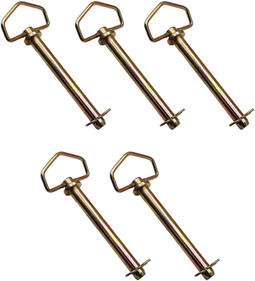 Five (5) 3/4 X 6-1/4 Farm Tractor Towing Draw Hitch Pin Equipment Implement Pulling Truck