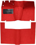 Replacement Auto Carpet Floor Liner - Cut and Sewn Loop - fits 1955-1956 Ford Fairlane 2 Door Hardtop (Charcoal)