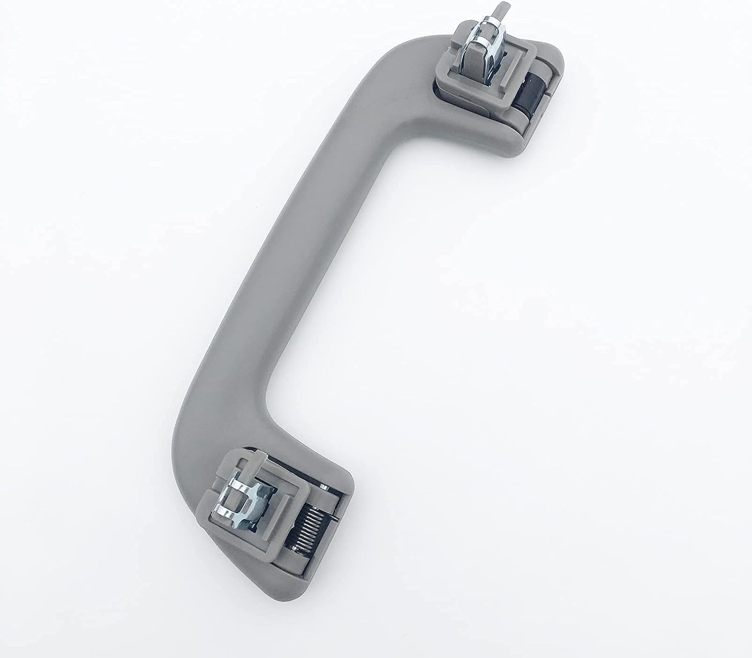 Auto Roof Pull Handle Grab Rail Grey with Hook LH=RH Universal for Toyota for Corolla for Rav4 Yaris Vios OEM:74610-52020 (Front Handrail Without Hook(Gray) 1Pcs)