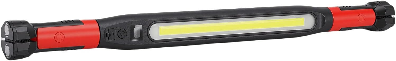 SUNGOOYUE Under Hood Light, 1200LM Magnetic Rechargeable Work Light with 360 Flexible Neck, for Car Repair Garage Automotive Mechanics