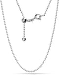 lecalla 925 sterling silver italian jewelry adjustable chain, main product view