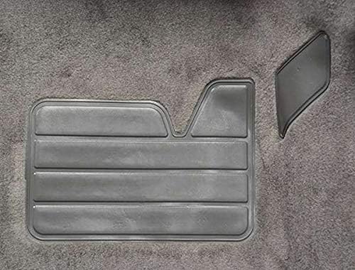ACC Automotive Carpet Compatible with 1997 to 1998 Chevrolet Extended Cab Pickup Truck, with Rear Floor Vents (1001-Black Ultra-Plush Cut Pile)
