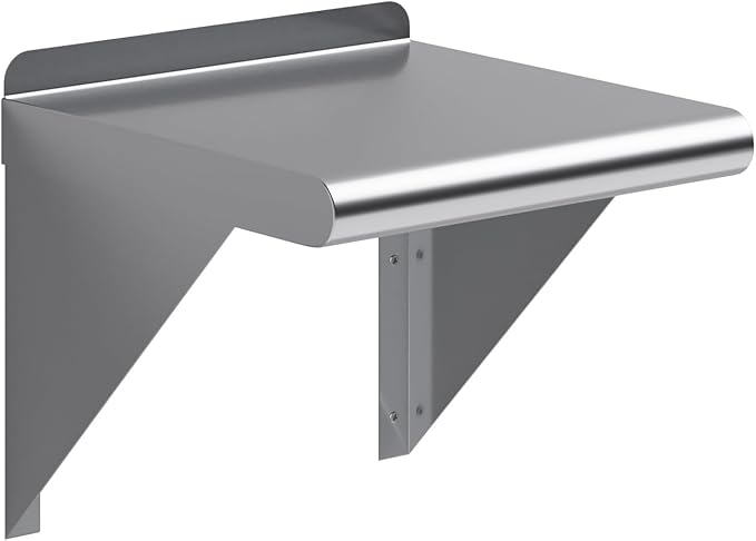 AmGood 12 in. x 12 in. Stainless Steel Wal Mount Shelf. Commercial/Home. Kitchen by AmGood