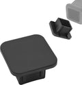 Trailer Hitch Cover, 2 Inch Heavy Duty Dustproof Tow Receiver Covers Tube Plug Cap, Square Mount Tube Hitch Plugs Exterior Accessories for Cars SUVs Trucks Trailers (Without Buckle)