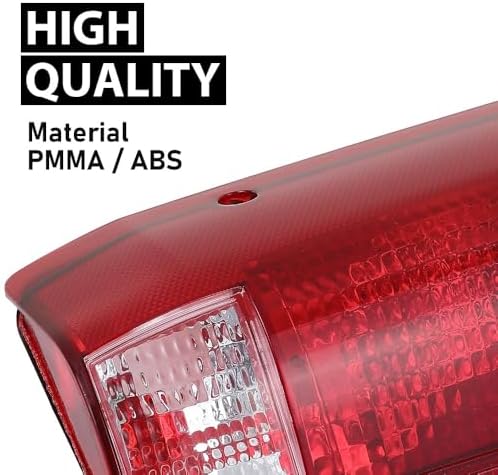 G-PLUS Tail Lights Compatible with Ford Bronco/F150 1990-1996/Fit Ford F250 F350 1990-1997,E9TZ13405C E9TZ13404C, Rear Brake Lamps Assembly w/o Blubs Driver and Passenger Side