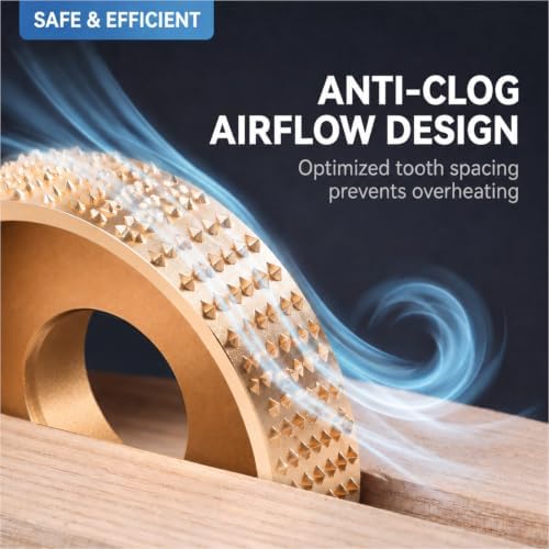 angle grinder wood carving disc set for 4-4.5", package contents