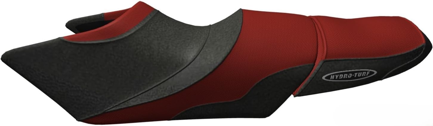 Hydro-Turf Seat Cover for Yamaha FX HO (12-18) / FX SHO (12-16) / FX SVHO (14-18) Colorway (Black/Red)