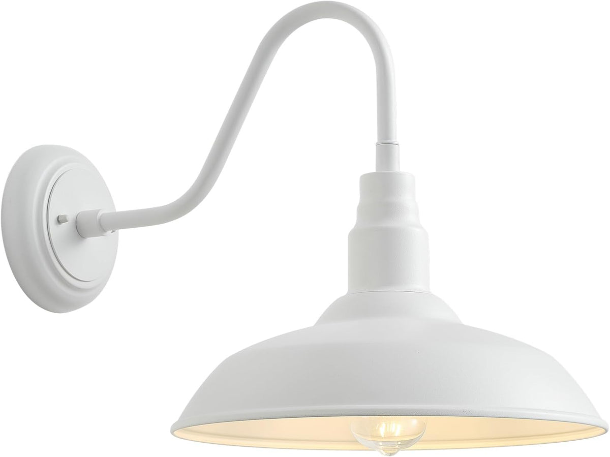 14 Inch Dome Outdoor Gooseneck Barn Light Fixture