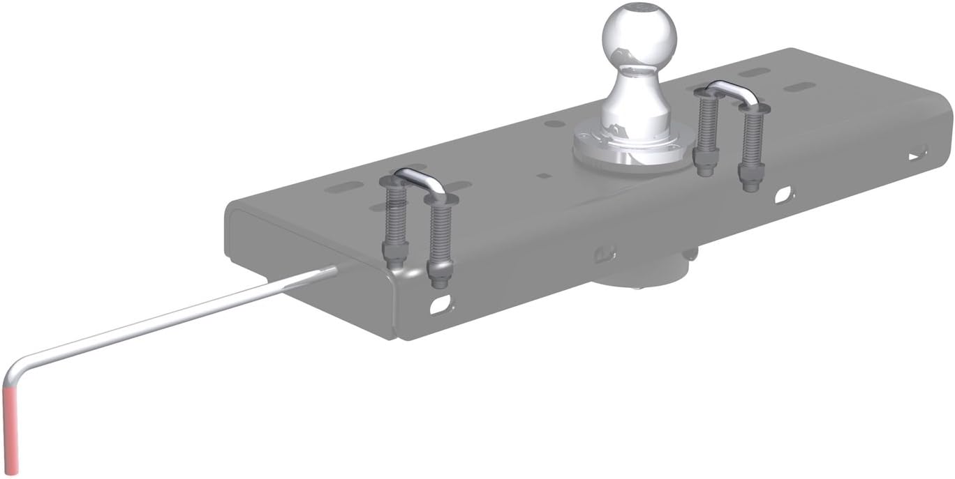 CURT 66113 Gooseneck Safety Chain Anchor U-Bolt Kit