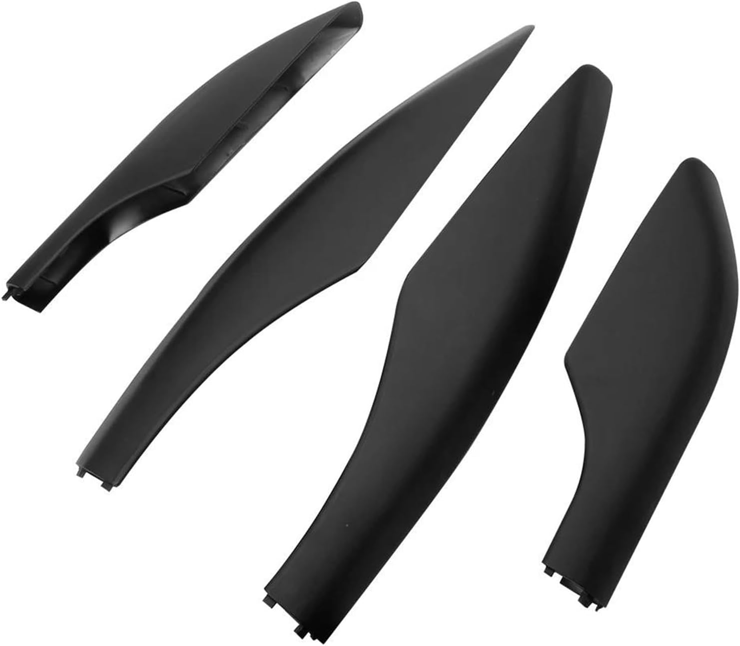 Rooftop Cargo Carrier Car Accessories Roof Rack Bar Rail End Cover Shell Cap 4Pcs for Toyota for Fortuner for AN50 AN60 for Hilux for SW4 2004-2015 Roof Racks Boxes