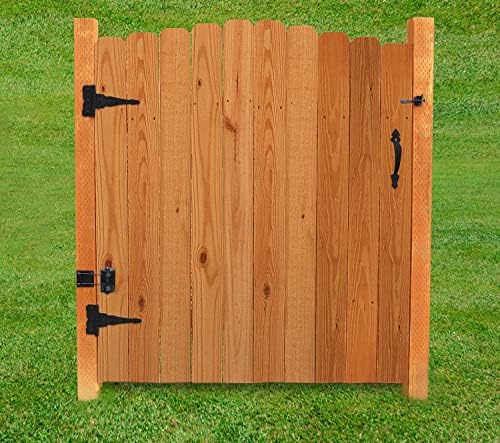 heavy duty flat gate closer, powder coated, self showing dimensions