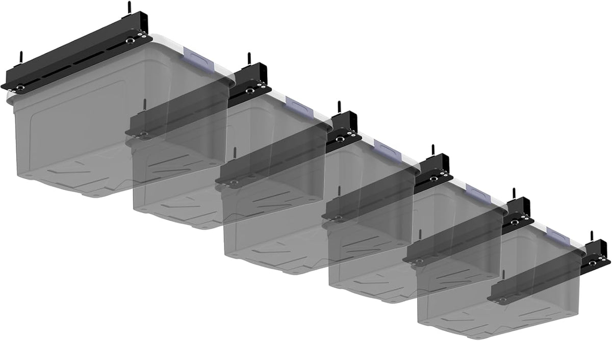 overhead storage bin rack heavy duty rack ceiling, main product view