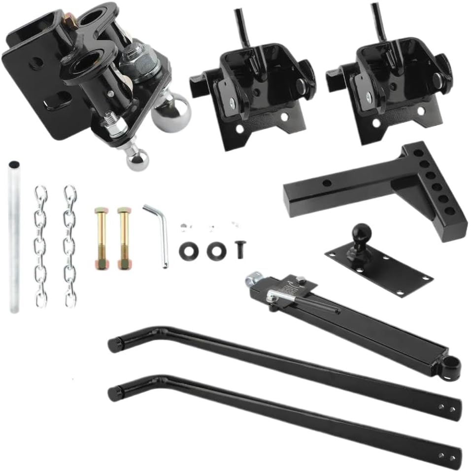 Weight Distribution Hitch Parts with Sway Control 1000 Lbs 2 Inch Shank Steel
