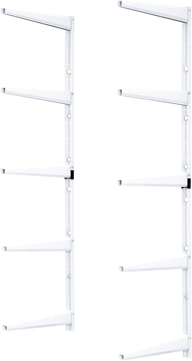 delta minimalistic white shelf brackets cycle, set of, main product view
