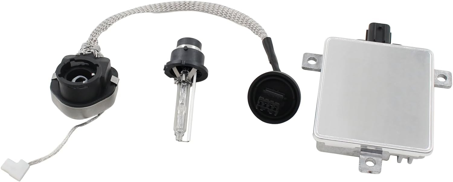 Xenon Headlight Ballast with Igniter and D2S Bulbs for Acura MDX TSX TL RDX ILX CSX for Mitsubishi Outlander Lancer Galant for Honda Odyssey Accord Crosstour for Mazda CX-9 2 3