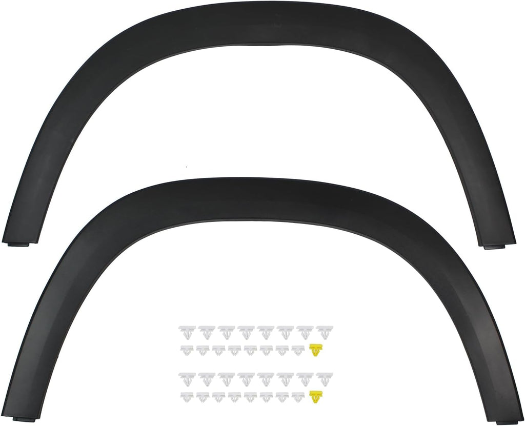 2Pcs Front Left and Right Wheel Flare Molding Trim for Chevrolet Trax 2024-2025