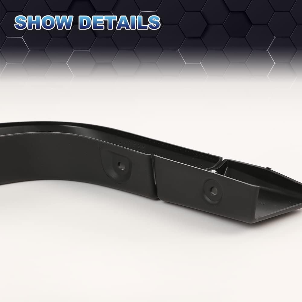 PIT66 Fender Flares Compatible with Chevy Silverado 1500 2014-2018 | Fit Silverado 2500HD 3500HD 2015-2019 (Only fit models with fleetside bed.Not for dually models) Textured Factory Style 4Pcs