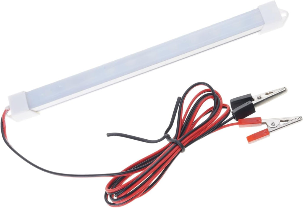 12V SMD5630 Car LED Interior Light Strips Tube Strips Lamp with Alligators Clip Wire Truck Campers Ship Reading Lamp Car LED Interior Light