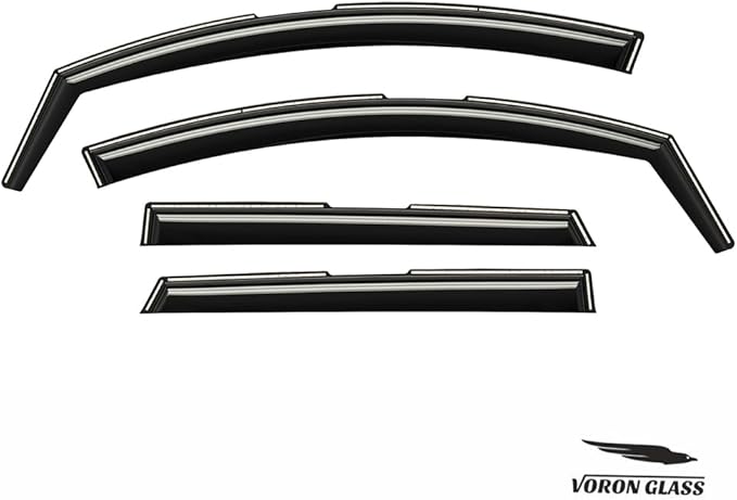 Voron Glass in-Channel Extra Durable Rain Guards - Image 7