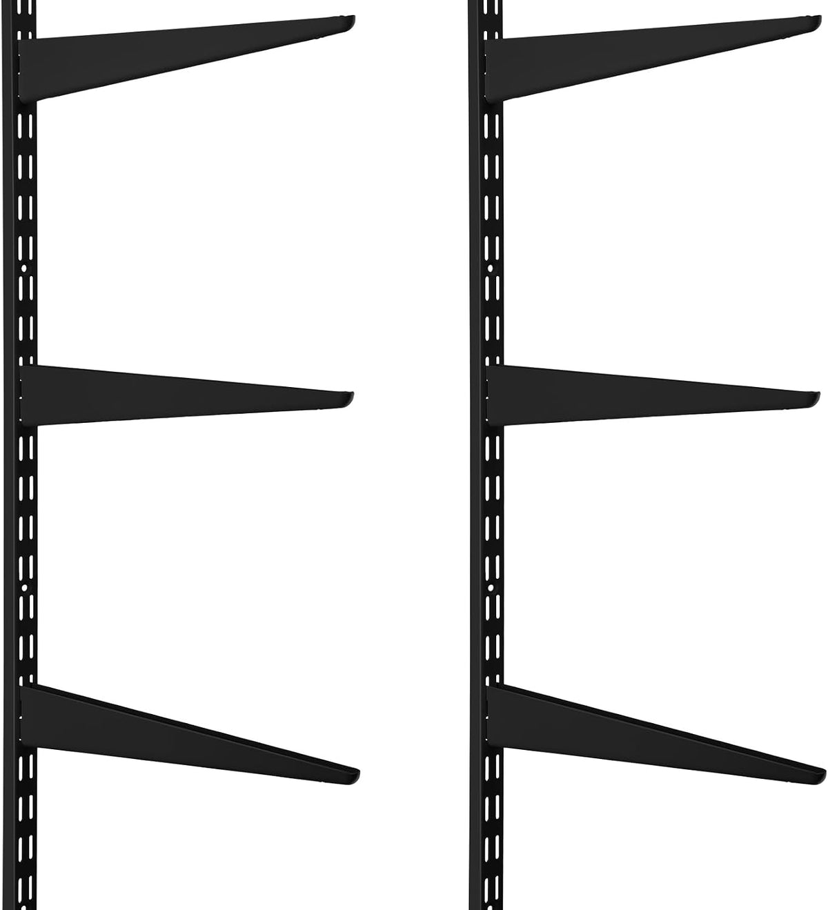 colingmill 2 pcs 47.5'' dual-track wall shelf system, main product view