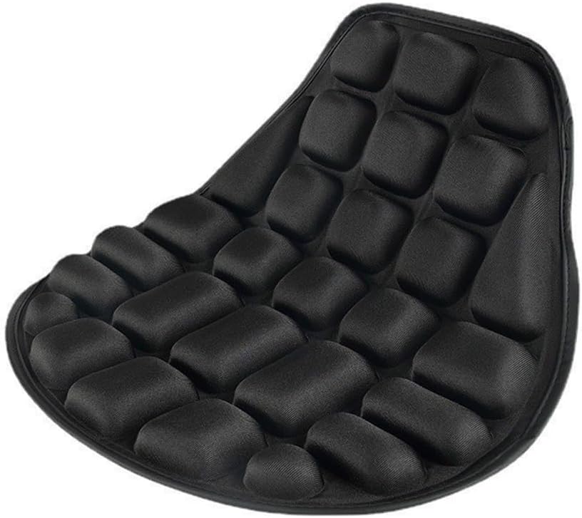 Motorcycle Seat Cushion for Husqvarna 901 Norden 901 Norden901, 3D Mesh Breathable Motorbike Seat Pad Pressure Relief, Shock Absorbing Comfort Saddle Cover for Touring Rides,Thick Model