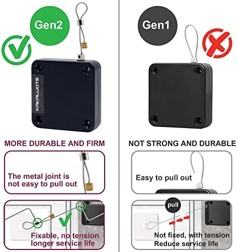 punch-free automatic sensor door closer - multifunctional for shown in use