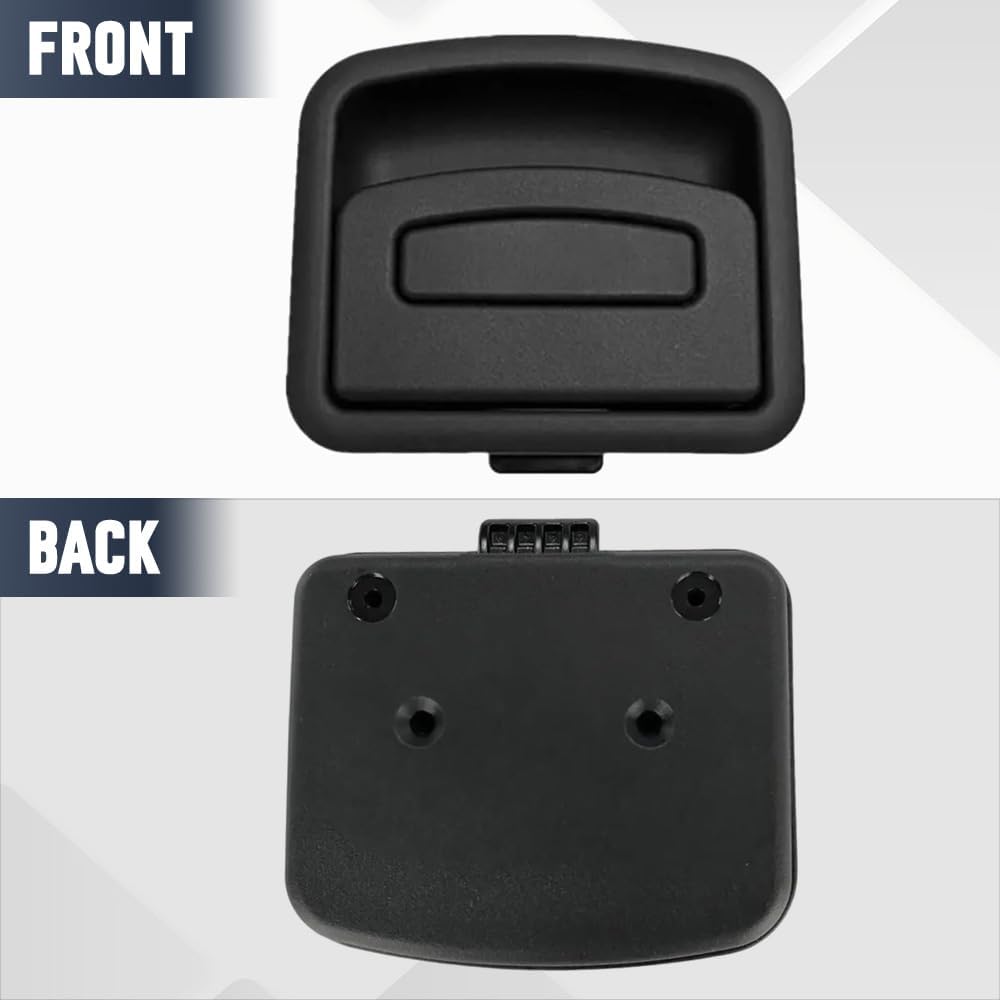 Riloer Trunk Cover Bottom Mat Handle, Replaces 85755-2J500 857552J500, Compatible with Hyundai Santa Fe 2013-2018, Black Plastic 1 pc (Rear Trunk Floor)