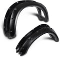 PIT66 Fender Flares 4 PCS Compatible With Dodge Ram 1500 2009-2018 Fit Dodge Ram 1500 Classic 2019-2022 (Excludes R/T & Rebel) Smooth Matte Pocket Riveted Style Wheel Flares Set Black