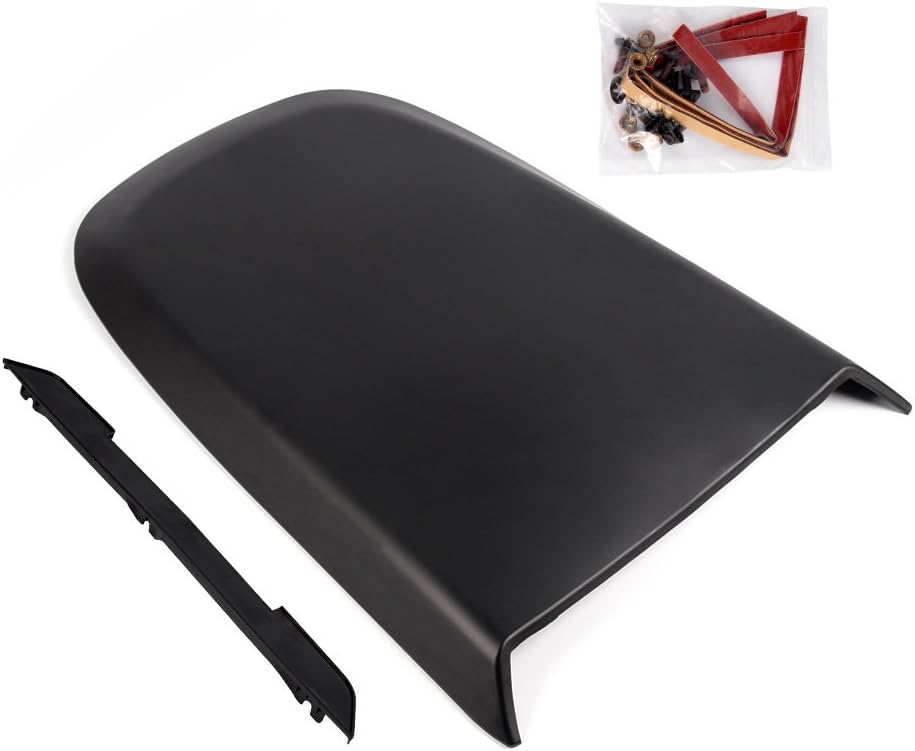 Front Racing Style Air Vent Hood Scoop Compatible For Ford Mustang GT V8 | 2005-2009 Black