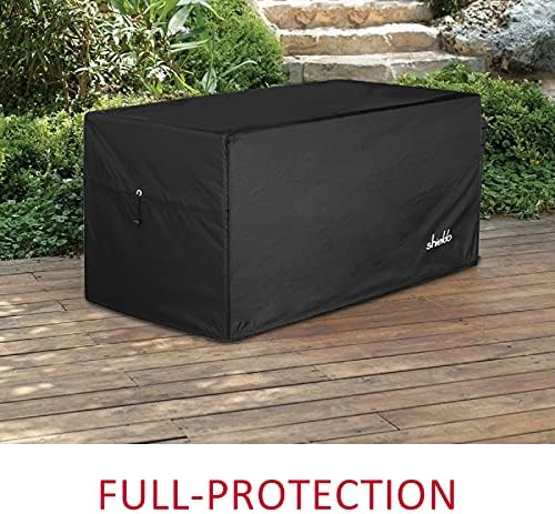 deck box cover, waterproof 600d oxford, 63 x on a desk or shelf