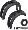 GRAND ORANGE Fender Flare Modified 4pcs Matte Black | Compatible with 2019-2024 Dodge Ram 2500 3500 Pocket Rivet Smooth