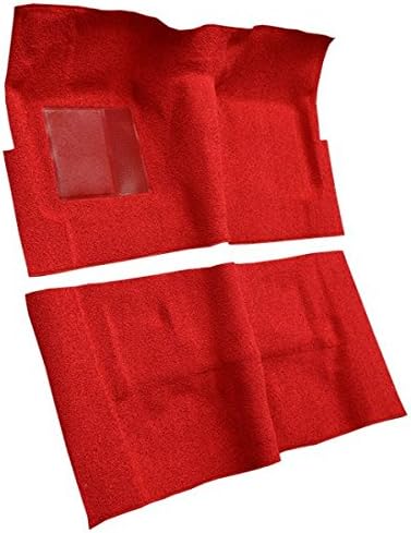 ACC Automotive Carpet Compatible with 1963 to 1964 Ford Galaxie, Fastback Auto with Foot Wells (601-Black Nylon Loop)