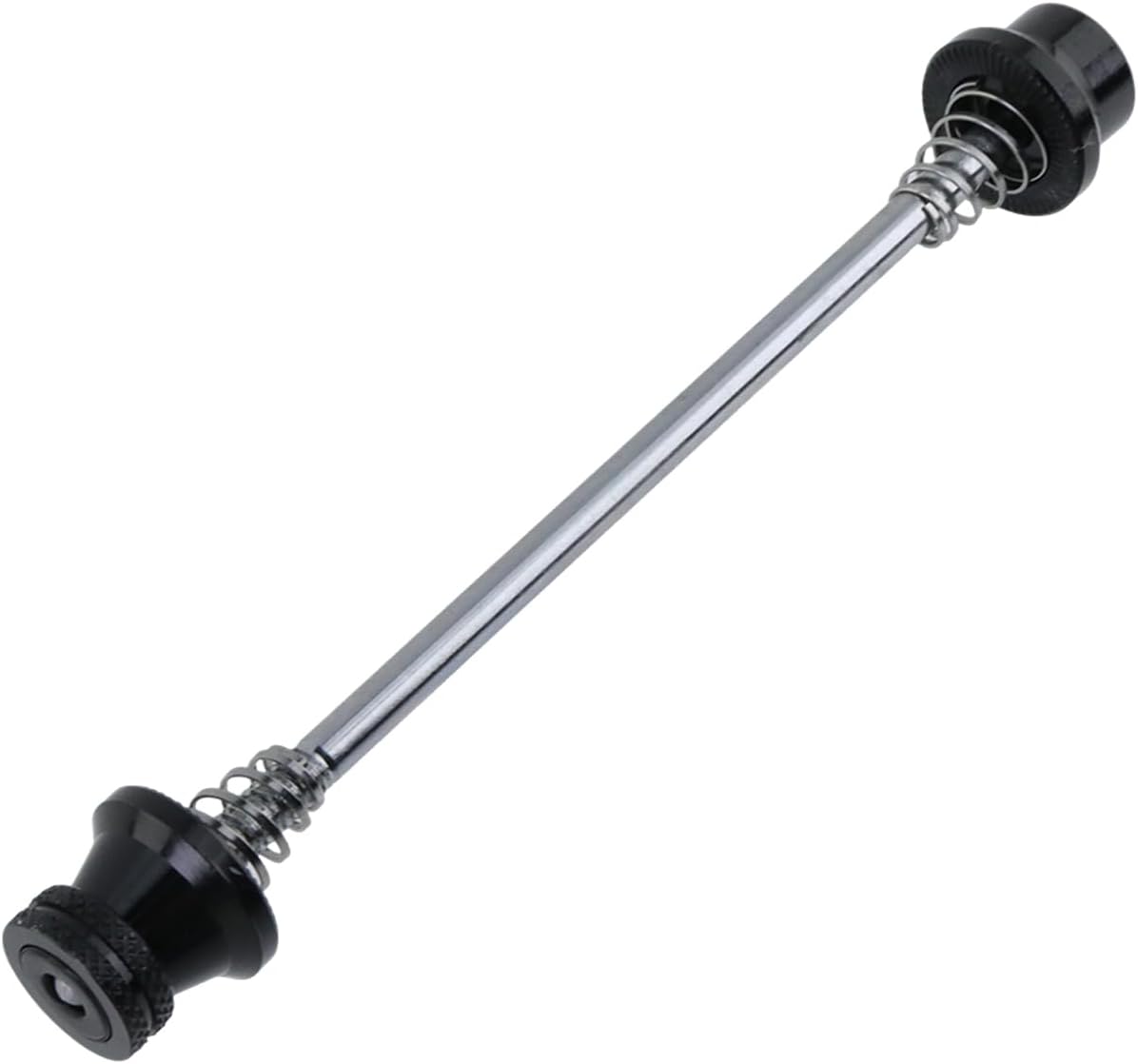 Antrader Hex Locking Skewer M5 Hex Head Anti Theft Quick Release Security Lock Skewers Set with M5 Hex L Wrench Bicycle Wheel Hub Secure-4.3" Inner Width