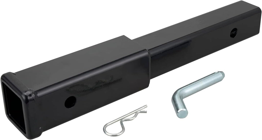 12" Trailer Hitch Extension Extender 12 Inches Trailer Hitch Extension Hitch Extender for 2-inch Receivers 5/8" Pin Hole 4000 GTW 350-TW