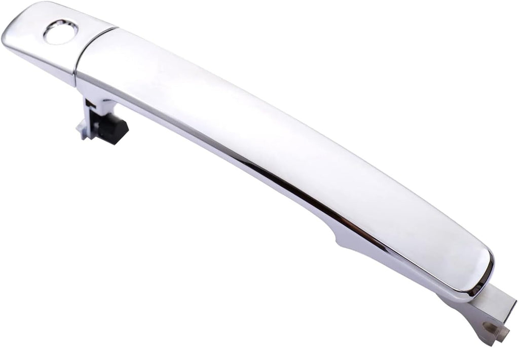 Exterior Door Handle Front Left Driver Side for Nissan Rogue 2010-2015,Nissan Murano 2003-2007,Infiniti FX35 FX45 2003-2008 - Without Smart Key - Replace# 80640-CA012 - Chrome