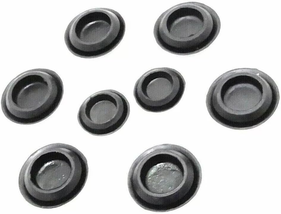 Floor Roll BAR Hole Rubber CAPS Plugs Kit Compatible for Suzuki Samurai JIMNY DROVER Compatible for Suzuki Samurai | Suzuki Samurai Spare Parts | Suzuki Samurai Accessories