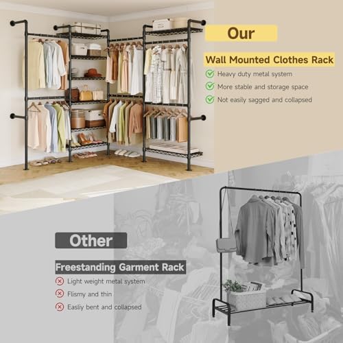 onbrill l4 wall mounted heavy duty corner industrial, package contents