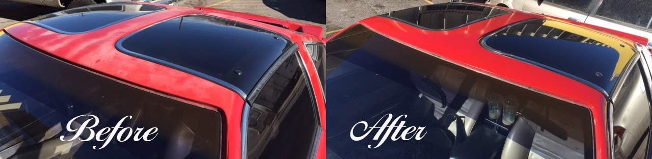 Oxide Reducing Emulsion to Restore Faded, Oxidized or Sun Damaged Car Paint, Peeling Clear Coat and Dull Headlights in a Simple DIY Operation. Easier to apply than wax, needs no polishing
