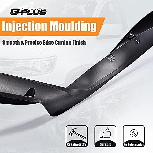 G-PLUS Fender Flares Wheel Flares Textured Pocket Rivet | Compatible with 99-06 Chevy Silverado GMC Sierra 1500 2500 3500 & HD (07 Classic models Only) Only Fit Fleetside 78.0"