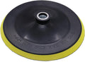 7 Inch Hook and Loop Backing Pad, 5/8"-11 Thread Polishing Sanding Backer Plate, Angle Grinder Accessories for Car, Wood, Metal Buffering, 1 Pack