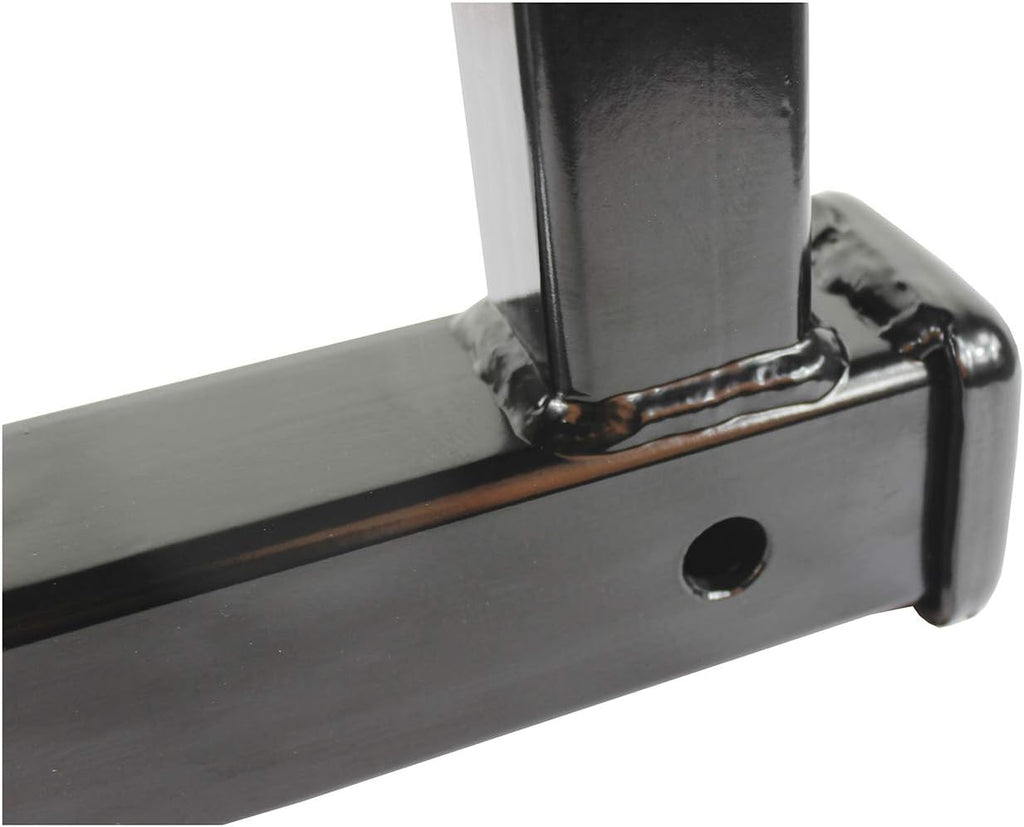 MAXXHAUL Dual Hitch Extension for 2 Inch Receiver, Tow Trailer and Carry Hitch Accessories, 5000 lb Capacity, 2" x 2" Class III/IV Compatible (50248)