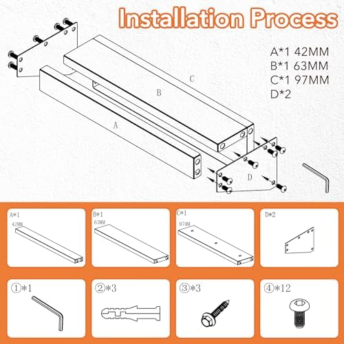 wall mount tool organizer set,include screwdriver organizer,9mm-24mm wrench, side view