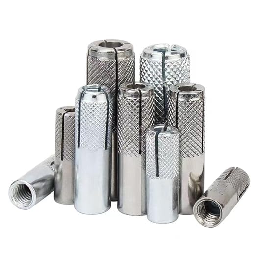 Wensilon 1/2"-13 Premium Zinc Plated Carbon Steel Drop in Anchors Assortment - Image 4