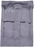 Replacement Auto Carpet Floor Liner - Molded Cutpile - fits 2006-2013 Chevrolet Impala 4 Door (Black)