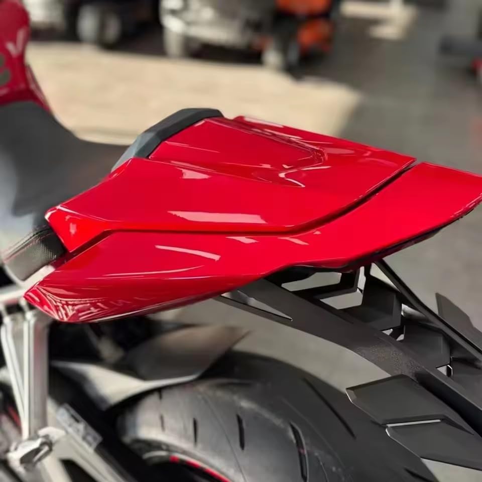 Rear Seat Cowl For Honda CBR650R CB650R CBR 650R 2024 2025 2026 Motorcycle Fairing Pillion Rear Passenger Seat Cover Motorcycle Rear Seat Cover Rear Tail Cover Fairing Pillion Cowl (Matte Black)