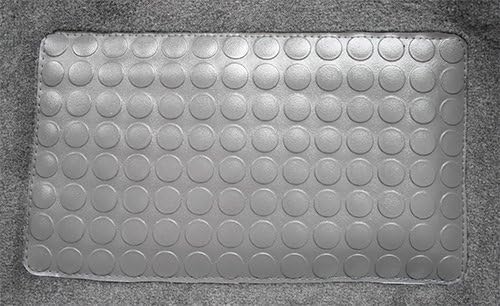 Replacement Auto Carpet Floor Liner - Molded Cutpile - fits 2003-2009 Dodge Ram 2500 Regular Cab Automatic Manual 2wd and 4wd (Silver Fern)