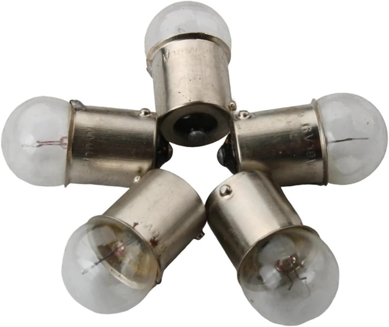 5pc 6V 10W Bulb BA15S G18 White For Motorcycle Scooter Motocross Karting 50cc 125cc 200cc 246510655