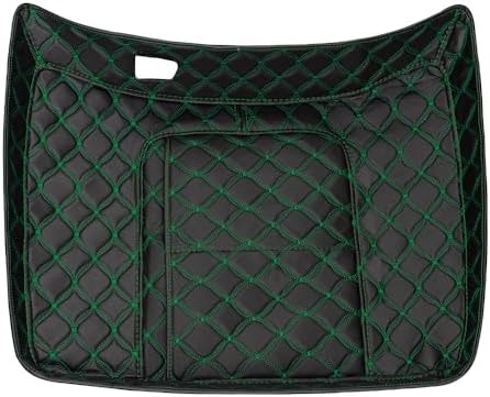 Moto Onfire Tour Trunk Pack Liners Carpet Inserts with Pockets Fit for Harley/AB Luggage (Green, King Tour Trunk Pack)